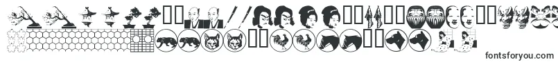 Fonte AsianDings – fontes em esperanto