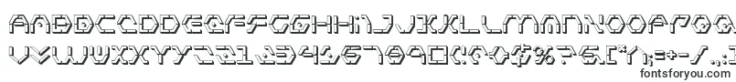 Zeta Sentry 3D-Schriftart – 3D-Schriften
