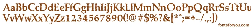 MarathonrandomBold Font – Brown Fonts
