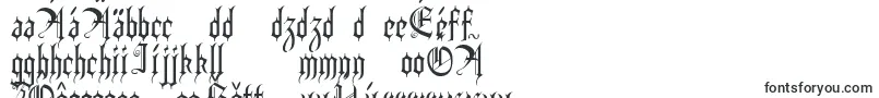 Heidh-Schriftart – slowakische Schriften