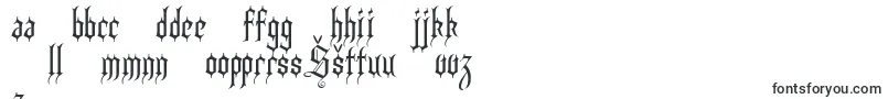 フォントHeidh – ラトビアのフォント