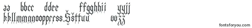 Heidh-Schriftart – litauische Schriften