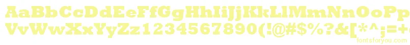 AstuteBlackSsiExtraBold Font – Yellow Fonts