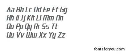 Review of the SfElectrotomeOblique Font