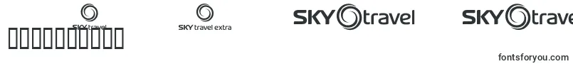 Skyfonttravel-Schriftart – Schriften für Windows