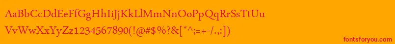 More about ArabicTypesetting Font ArabicTypesetting Font – Red Fonts on Orange Background