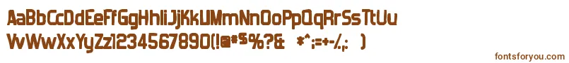 Forgottenfuturistink Font – Brown Fonts