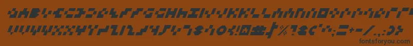 Saiba mais sobre a fonte KeystoneItalic Fonte KeystoneItalic – fontes pretas em um fundo marrom