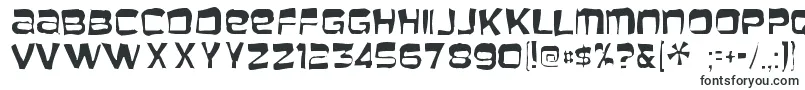Baveusegaunt-fontti – Ilman serifejä olevat fontit