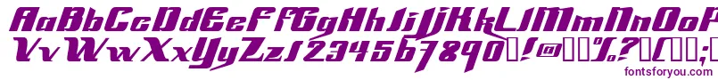 フォントSlick69 – 紫色のフォント