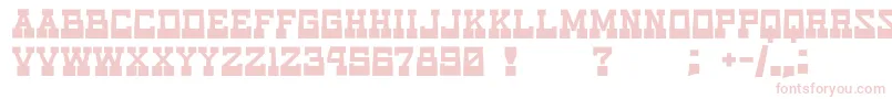 GomariceGameMusicLove Font – Pink Fonts on White Background