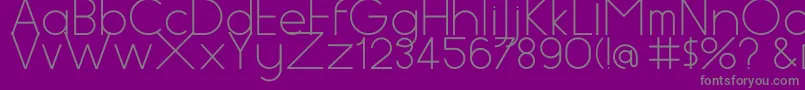 More about Aspex Font Aspex Font – Gray Fonts on Purple Background