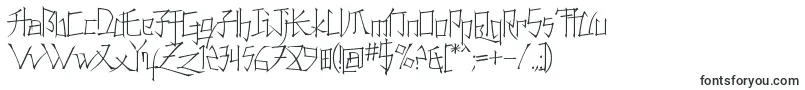 KonfuciuzThin-Schriftart – Schriften für Google Chrome