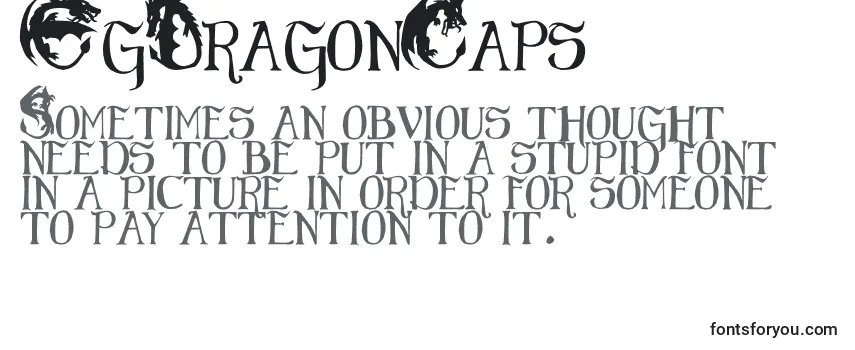 EgDragonCaps Font