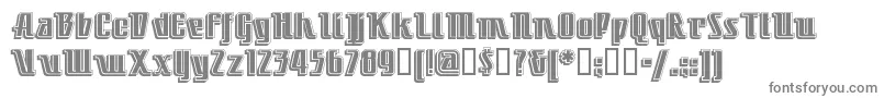 Littledeucecoupe Font – Gray Fonts