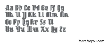 Review of the Littledeucecoupe Font