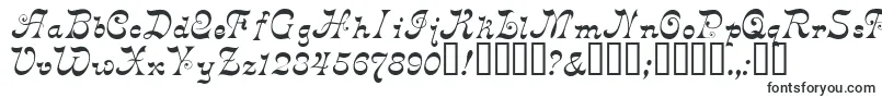 Шрифт Derniere – женские шрифты