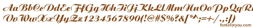AristonNormalItalic Font – Brown Fonts