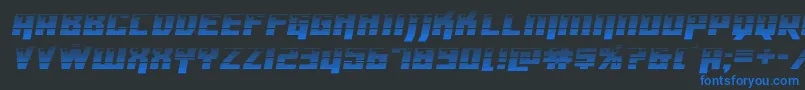 Lisätietoja Dangerbotgrad-fontista Dangerbotgrad-fontti – siniset fontit mustalla taustalla