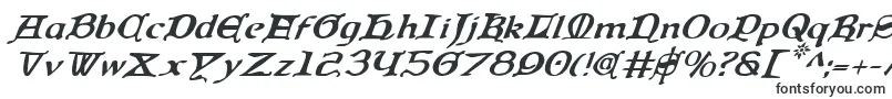 Queencountryi-fontti – epäselvät fontit