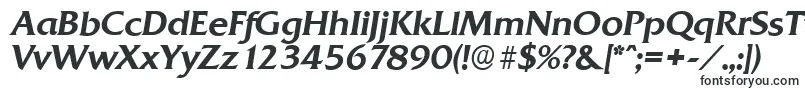 QuadratserialMediumItalic-fontti – Alkuperäiset fontit