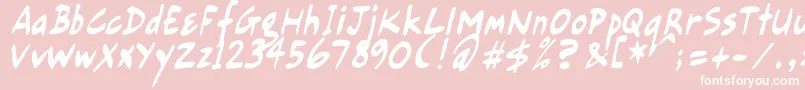 More about GortsFairHandRegular Font GortsFairHandRegular Font – White Fonts on Pink Background