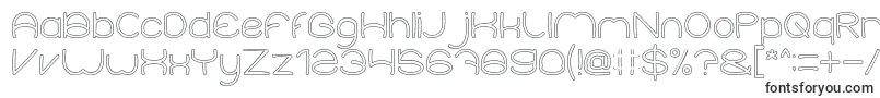 ElementaryHollow Font – Stencil Fonts