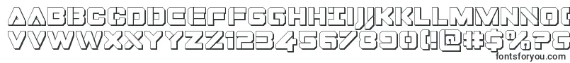 Dominojack3D-fontti – 3D-fontit