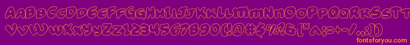 More about Funnypagesout Font Funnypagesout Font – Orange Fonts on Purple Background