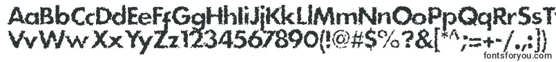 Шрифт Stain – неофициальные шрифты