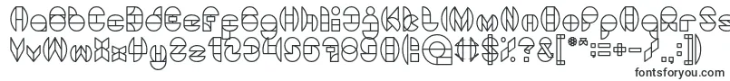 Шрифт DragonFlyLight – прозрачные шрифты
