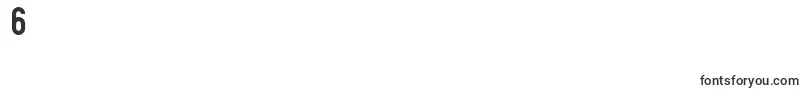 GotchaGothicRegular Font – Fonts for Digit 6