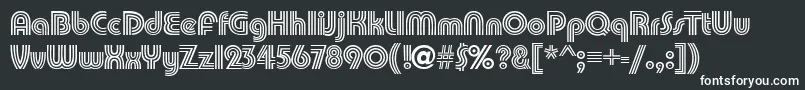 PumpkindbNormal Font – White Fonts on Black Background