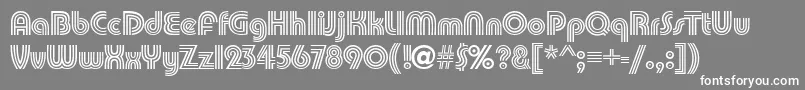 PumpkindbNormal Font – White Fonts on Gray Background