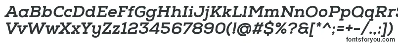 NexaSlabXboldOblique Font – Fonts for Adobe Illustrator