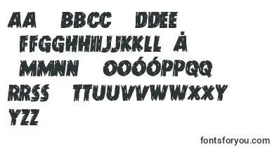 Doktermonstrosemital font – polish Fonts