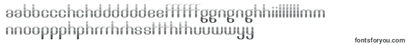 Шрифт BrassiereLine – валлийские шрифты