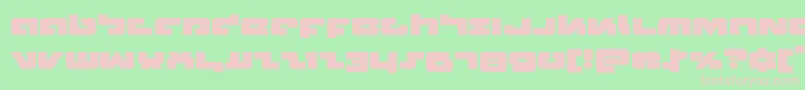 Boomstickexpand Font – Pink Fonts on Green Background