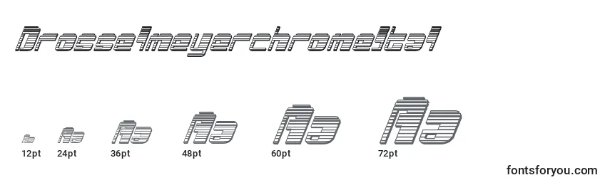Drosselmeyerchromeital Font Sizes
