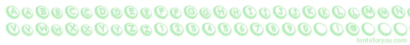 フォントCom – 緑のフォント