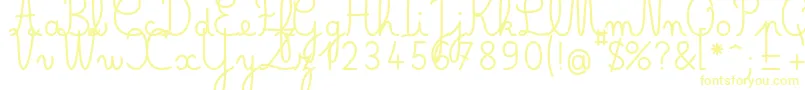 Belleallurecegras Font – Yellow Fonts