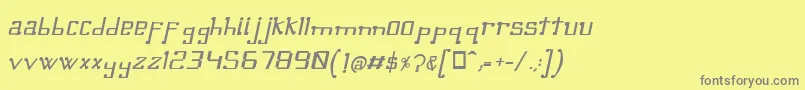 Más sobre la fuente OmellonsMediumitalic fuente OmellonsMediumitalic – Fuentes Grises Sobre Fondo Amarillo