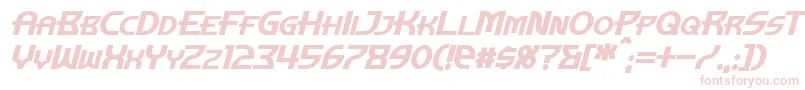 ManhattanTowerBoldItalic Font – Pink Fonts