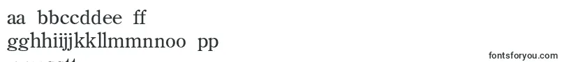 BackRoadModernLight-Schriftart – gälische Schriften