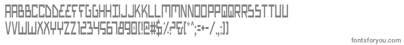 フォントBiotypc – 灰色のフォント