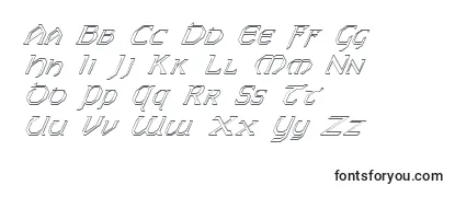 Review of the FzJazzy313DItalic Font