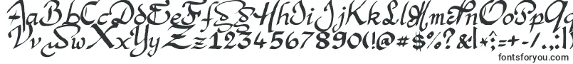 Шрифт ArgorManScaqh – стильные шрифты