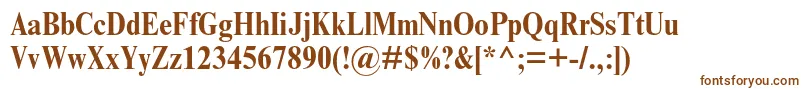 TimesnewromanmtstdBoldcond Font – Brown Fonts