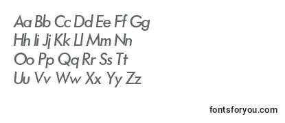 FuturaMediumItalic Font