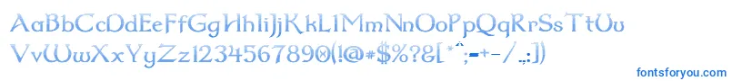 Dumbledor2CutDown Font – Blue Fonts
